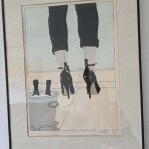 High Heels, Low Temperature – Signed & Numbered Screen Print